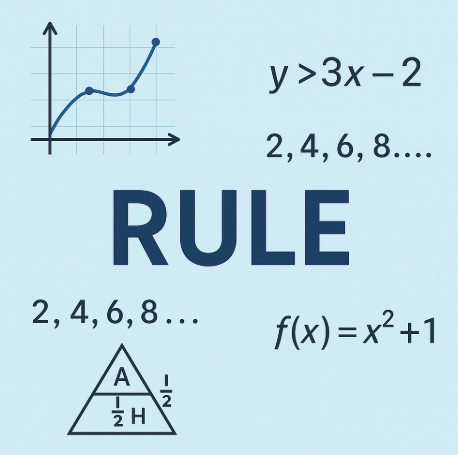 شرح مفهوم Rule في الرياضيات